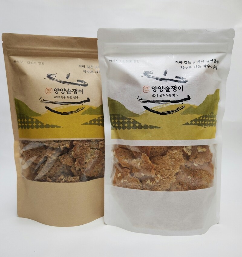 약수누룽지,약수누룽지 양양솥쟁이 선물세트